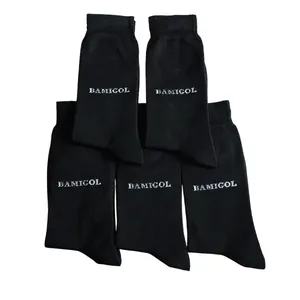 جوراب ساق بلند مردانه بامی گل مدل B_1 بسته 5 عددی