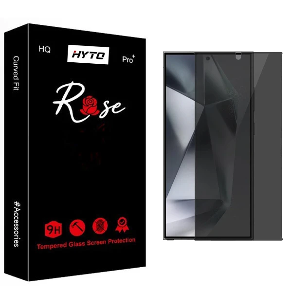 محافظ صفحه نمایش هیتو مدل Rose Privacy Guard مناسب برای گوشی موبایل سامسونگ galaxy s24 ultra