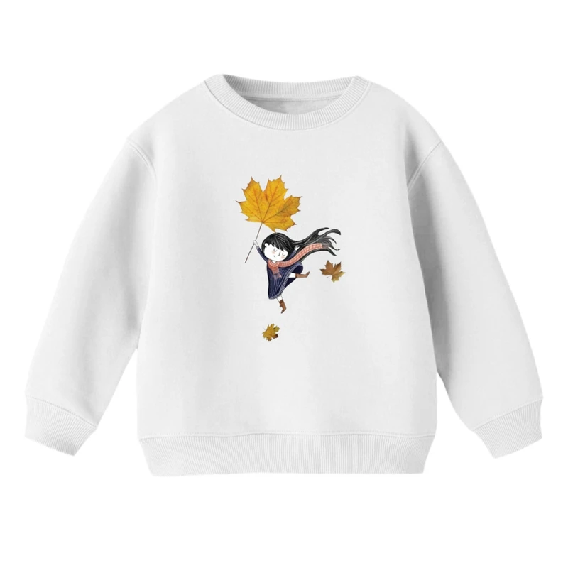 سویشرت بچگانه مدل دخترک پاییزی کد 1