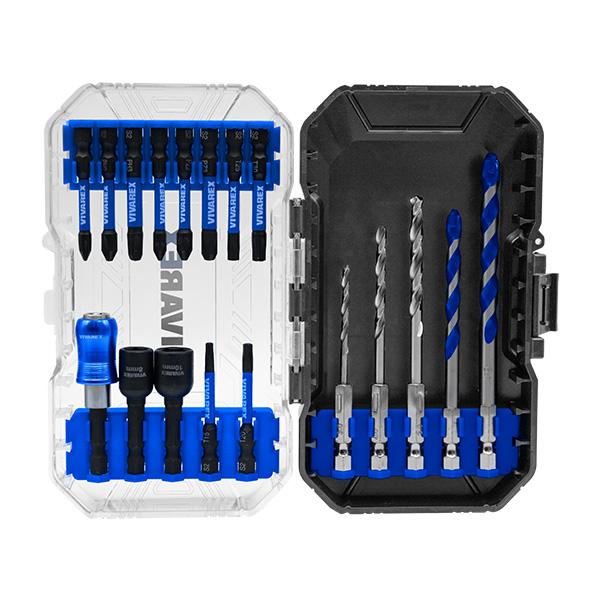 پیچ گوشتی و بیت و مته ویوارکس مدل VR1865-BS مجموعه 18 عددی