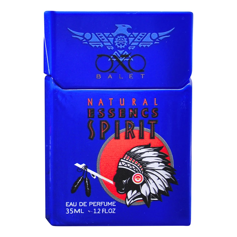 عطر جیبی اکس بالت مدل natural essencs spirit dark blue با رایحه معتدل حجم 35 میلی‌لیتر