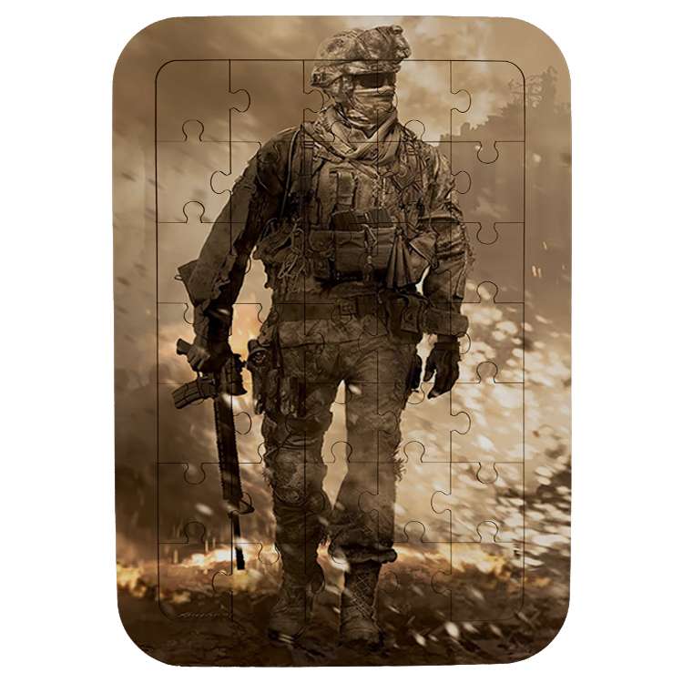پازل 35 تکه مدل بازی کال آف دیوتی کد 64