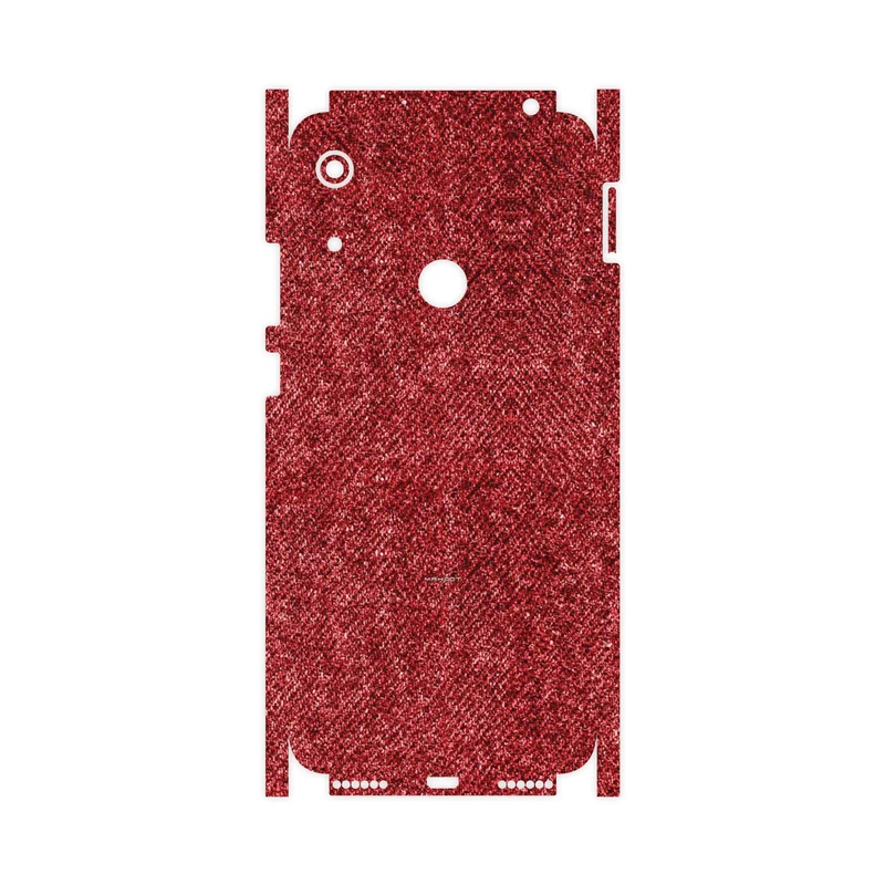 برچسب پوششی ماهوت مدل Fabric Texture 4-FullSkin مناسب برای گوشی موبایل هوآوی Y6s 2019