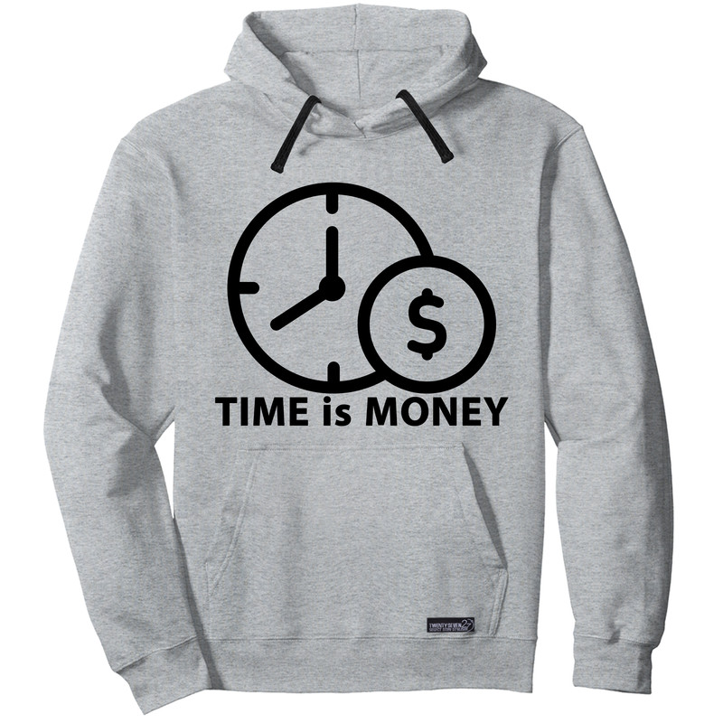 هودی زنانه 27 مدل Time is Money کد MH1548