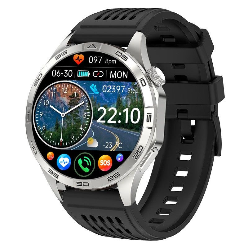 ساعت هوشمند 1.5 اینچی بایوجیت مدل M19 با بند سیلیکونی