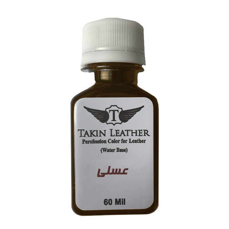 رنگ رویه چرم تکین مدل حکاکی کد 5XBasics حجم 60 میلی لیتر بسته 5 عددی