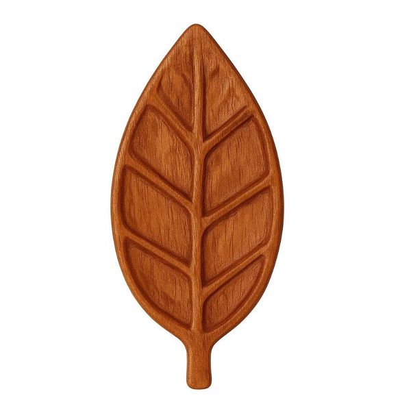 اردوخوری مدل برگ طرح چوبی