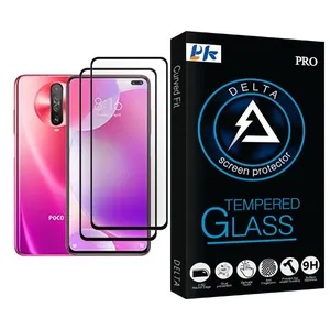 PK Delta Glass MIX002 Screen Protector For Xiaomi Poco X2 Pack Of 2