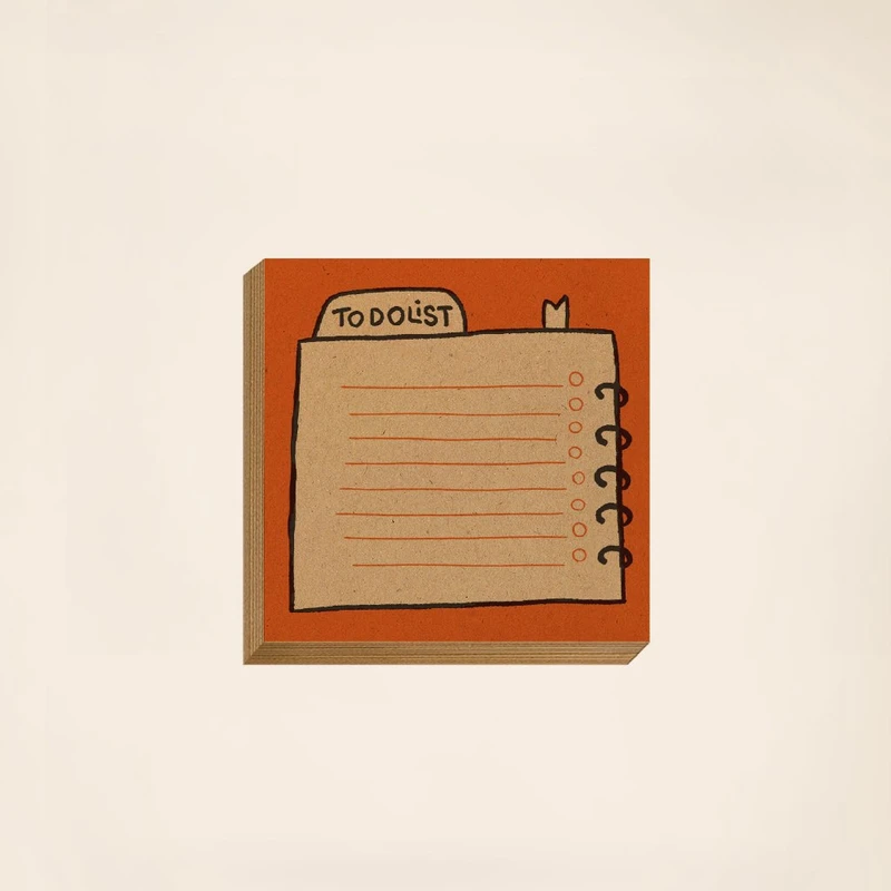 کاغذ یادداشت مریخ مدل Todo 1068 سایز ۹×۹ سانتیمتر 