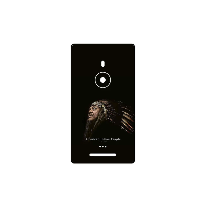 برچسب پوششی ماهوت مدل Portrait of an Indian Man مناسب برای گوشی موبایل نوکیا Lumia 925