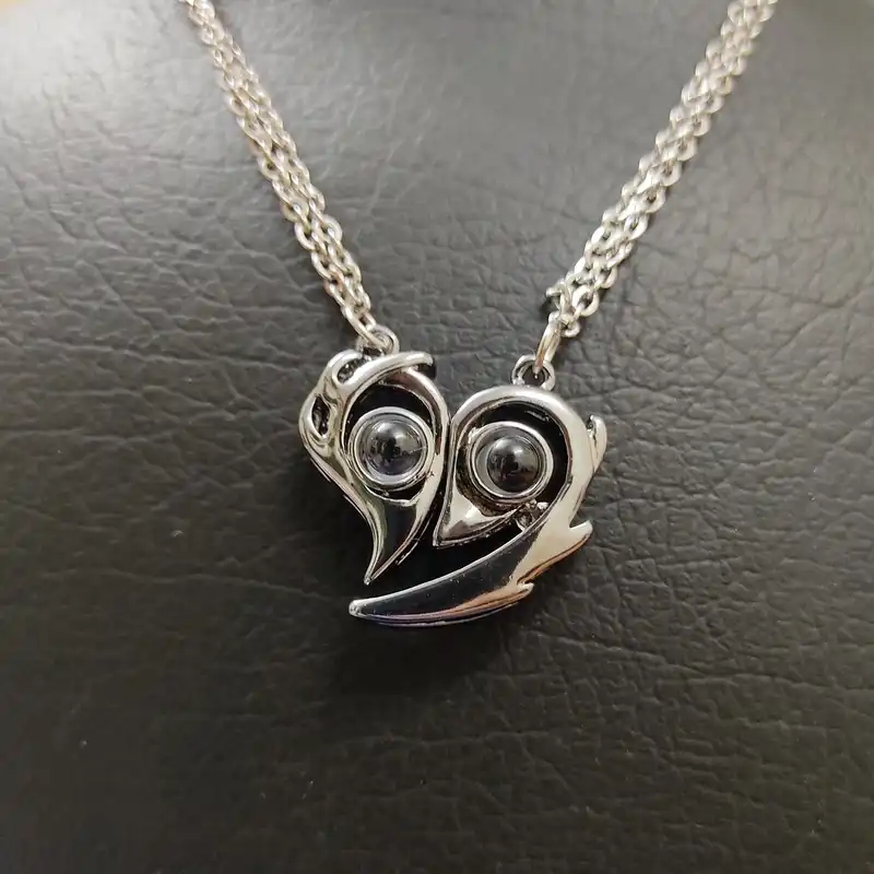 گردنبند مدل دوست دارم بسته 2 عددی