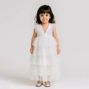 پیراهن دخترانه مدل عروس w01