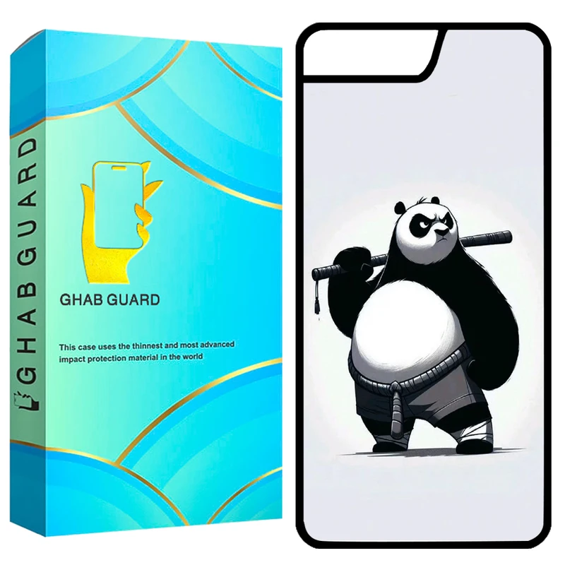 کاور قاب گارد طرح پاندا کنگ فو کار مدل GCHP7P مناسب برای گوشی موبایل اپل iPhone 7 Plus / 8 Plus