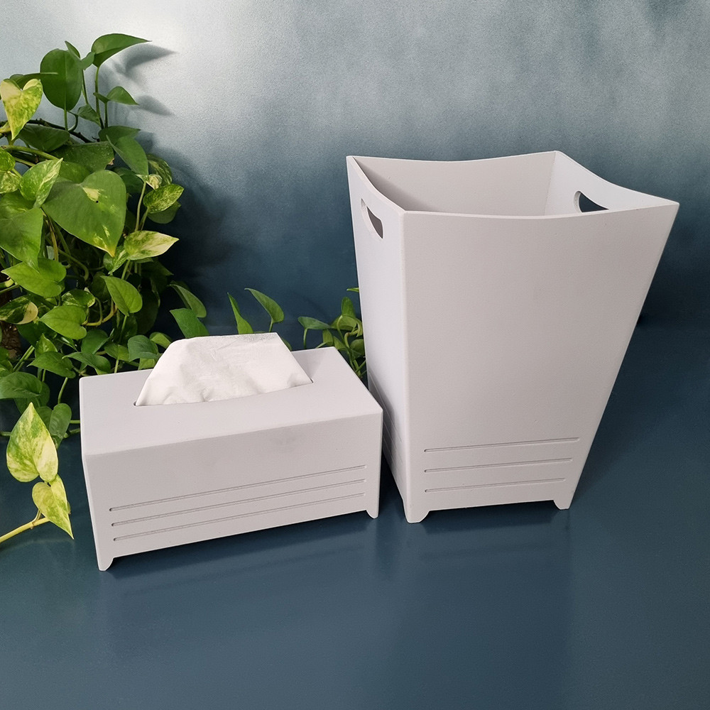 ست سطل و جای دستمال مدل مرجان ست سطل و جای دستمال مدل مرجان