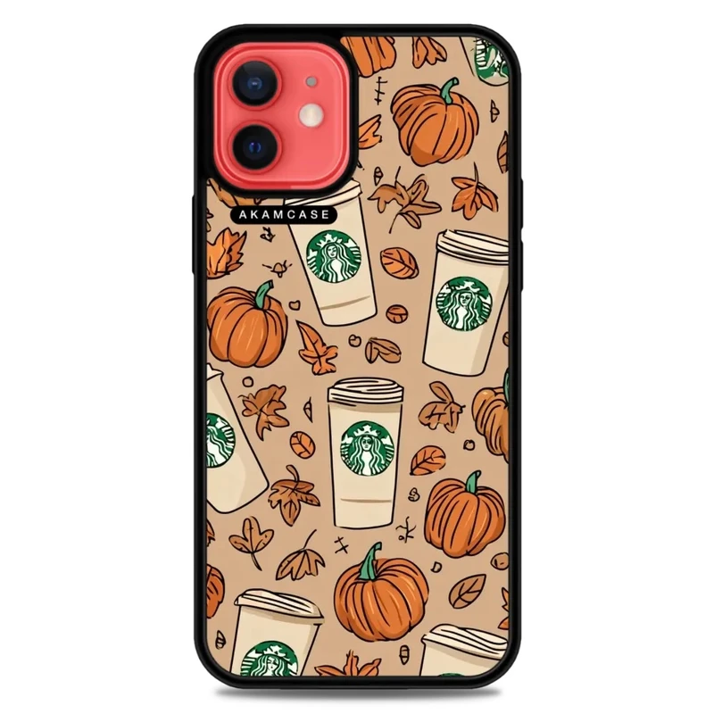 کاور آکام مدل AMC-WA12-PUMPKIN-23 مناسب برای گوشی موبایل اپل iPhone 12