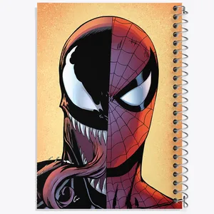 دفتر مشق 50 برگ خندالو طرح مرد عنکبوتی (Spider Man) کد F2209
