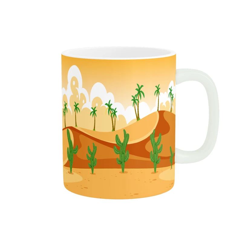 ماگ طرح بیابان کد 65