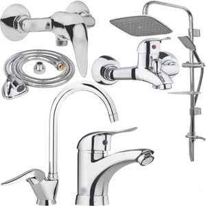 ست شیرآلات ایلمان مدل اردکی SD8387 مجموعه 6 عددی