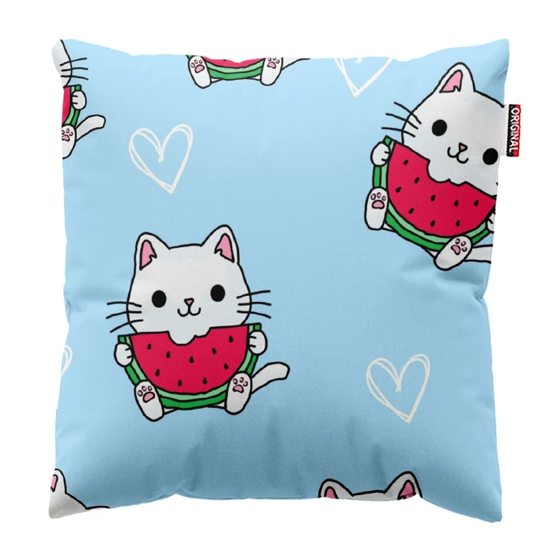 کوسن پاد آفرین طرح کارتونی بچگانه کد 5111 سایز 30*30 سانتی متر 