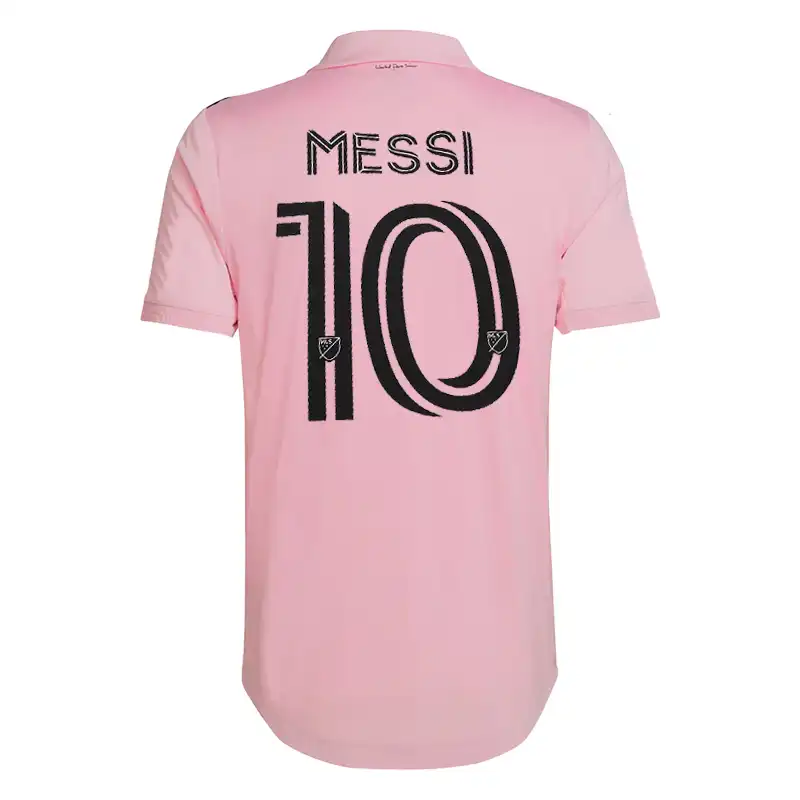 تی شرت  آستین کوتاه ورزشی مردانه مدل اینتر میامی ورژن پلیری مسی کد Away 2024