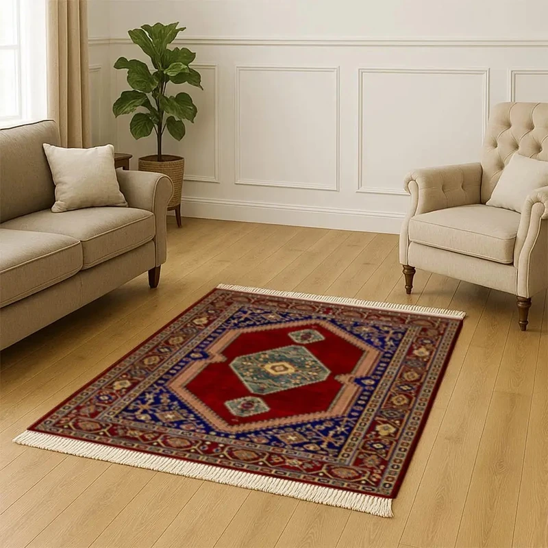 نمد فرش مدل سنتی کد M-150100-MR1089