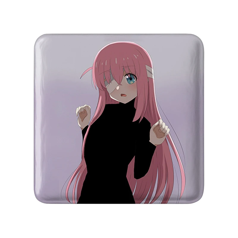 مگنت خندالو طرح انیمه بوچی راک مدل مربعی کد 31249