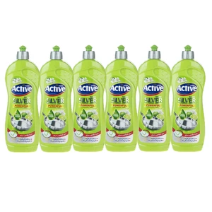 مایع ظرفشویی اکتیو مدل Lime and Flower وزن 750 گرم مجموعه 6 عددی