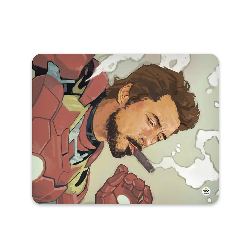 ماوس پد شادیت مدل Iron Man کد293 سایز 24*19 سانتی متر