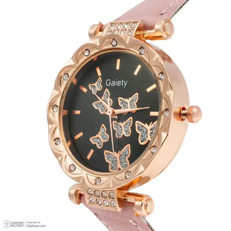 ساعت مچی عقربه ای زنانه مدل P1 به همراه نیم ست