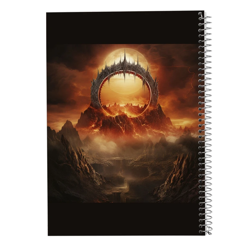 دفتر لیست خرید 50 برگ مدوپد مدل ارباب حلقه ها The Lord of the Rings کد DF2997
