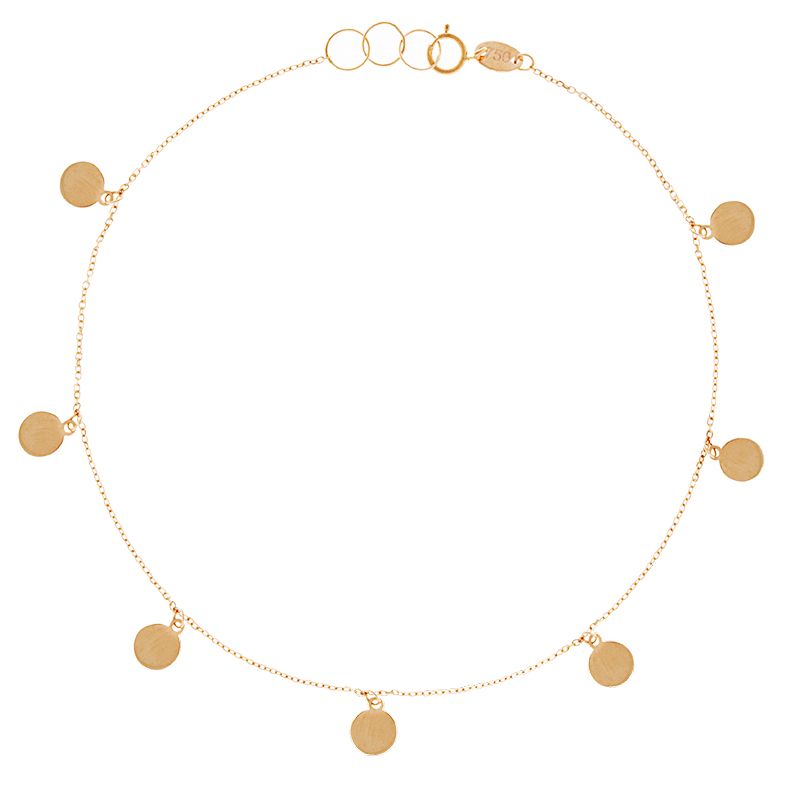 پابند طلا 18 عیار زنانه دوست خوب مدل dk097 - - 1