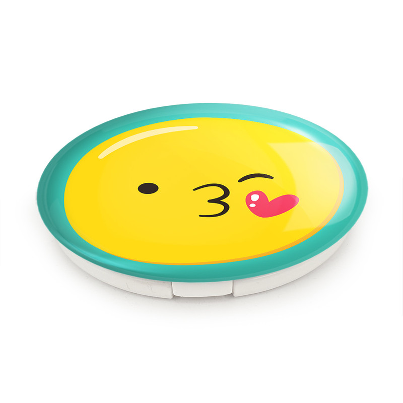 آینه جیبی خندالو طرح ایموجی Emoji مدل تاشو کد 2994