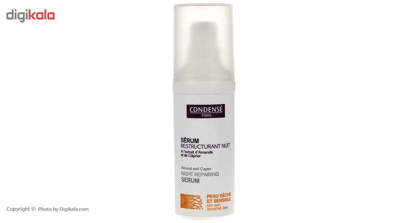 سرم شب ترمیم کننده کاندنس مدل Almond And Caper حجم 30 میلی لیتر