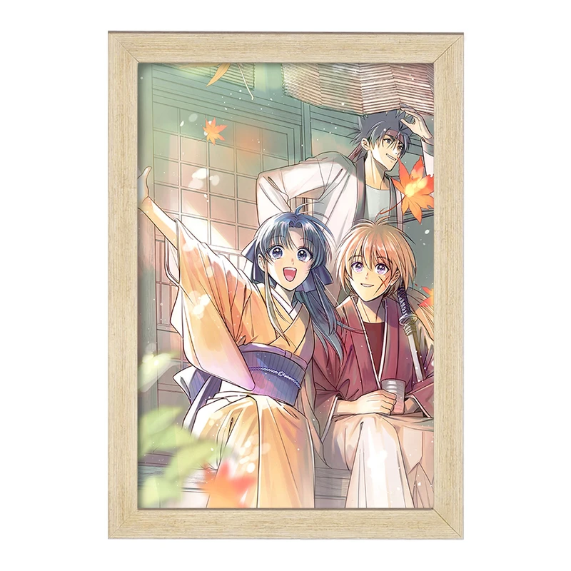 تابلو خندالو مدل انیمه رورونی کنشین کد 34878