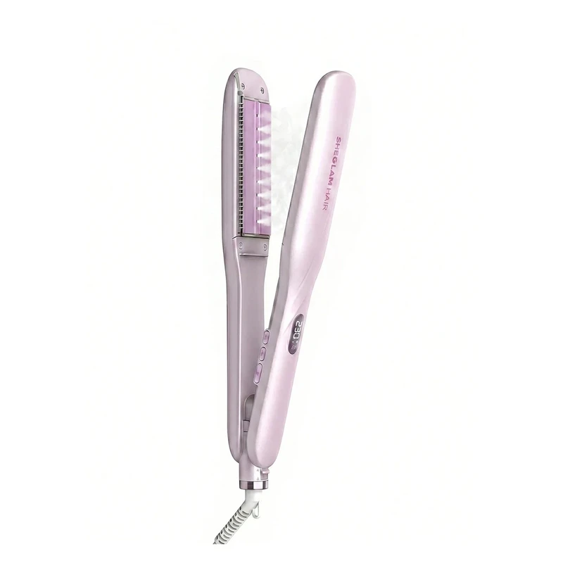 دستگاه اتو مو شیگلم مدل Sleek Chic Twist Kiss Flat Iron   با تکنولوژی ضد وز، برقی