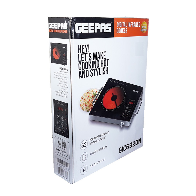 اجاق گاز برقی جی پاس مدل GIC6920N اجاق گاز برقی جی پاس مدل GIC6920N