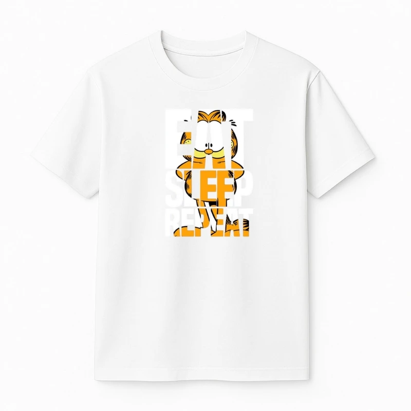 تی‌شرت آستین کوتاه پسرانه مدل گارفیلد کد v1 