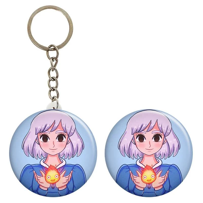 پیکسل گالری باجو طرح انیمه قلعه متحرک هاول کد howl moving castle 8 به همراه جاکلیدی