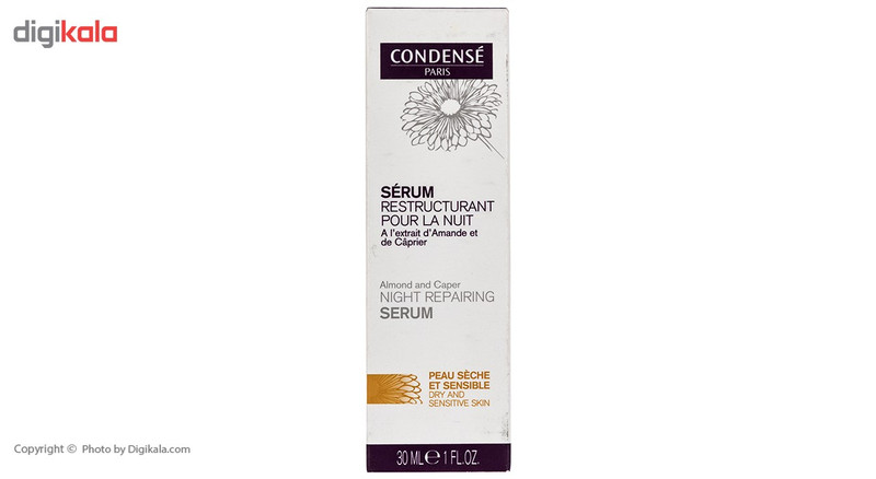 سرم شب ترمیم کننده کاندنس مدل Almond And Caper حجم 30 میلی لیتر