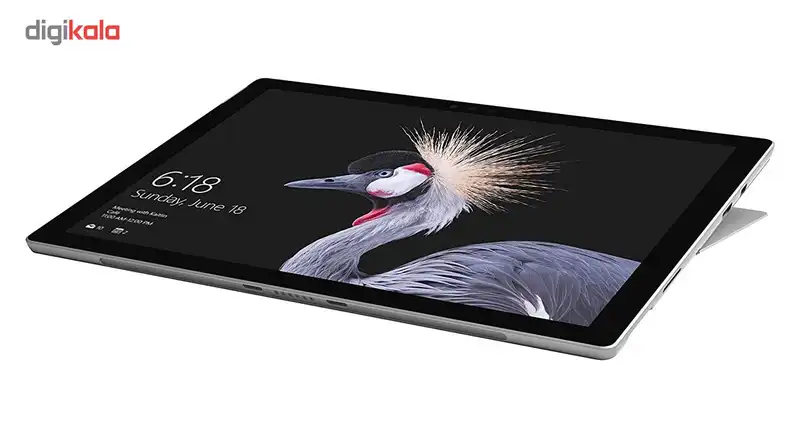 تبلت مایکروسافت مدل Surface Pro 2017 - B به همراه کیبورد Black Type Cover و کاور اس تی ام مدل Dux
