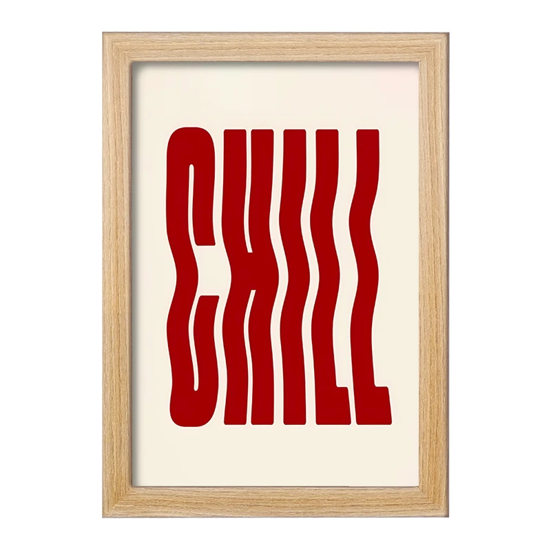 تابلو خندالو مدل Chill کد F6402