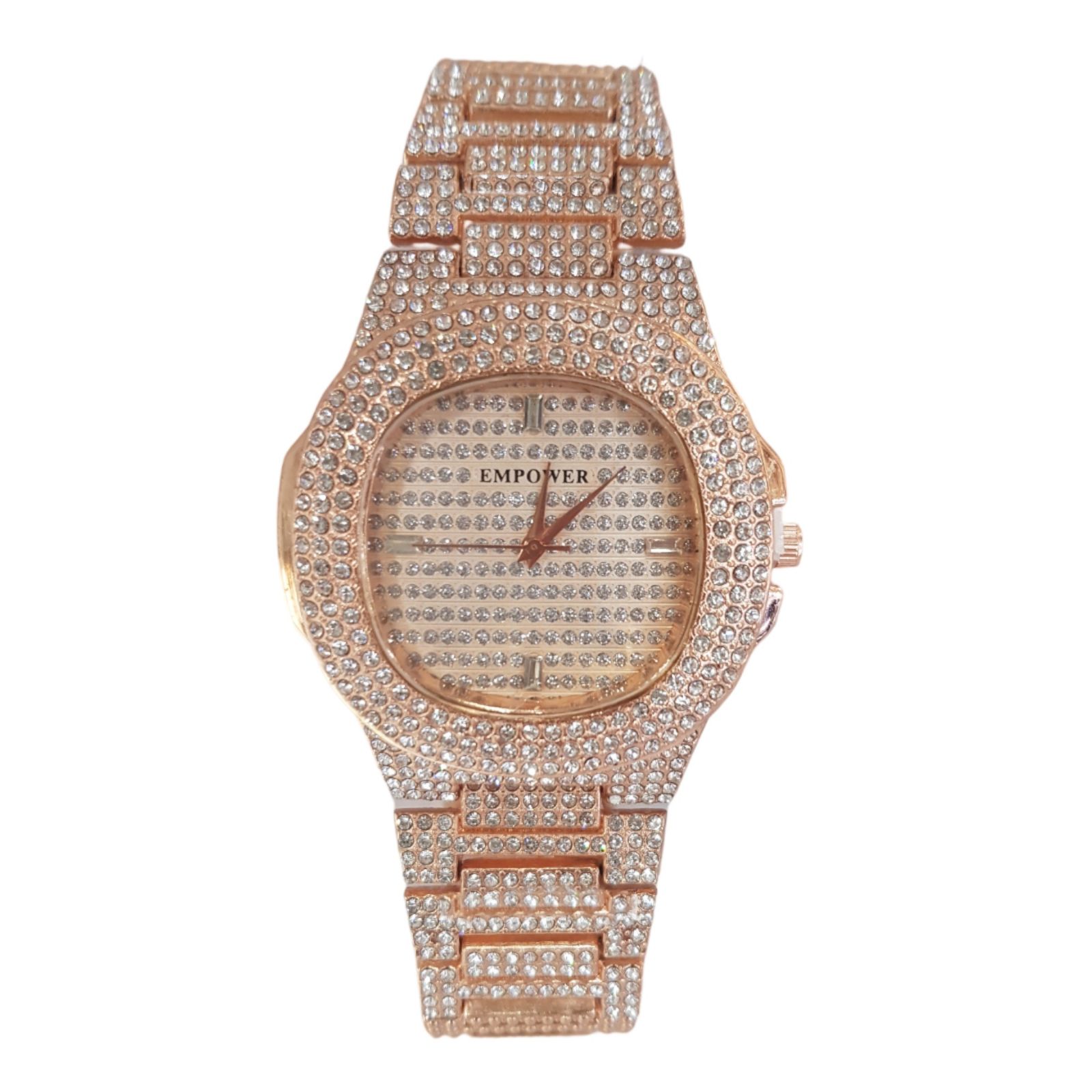 ساعت مچی عقربه‌ای مردانه امپاور مدل فول نگین کد 02