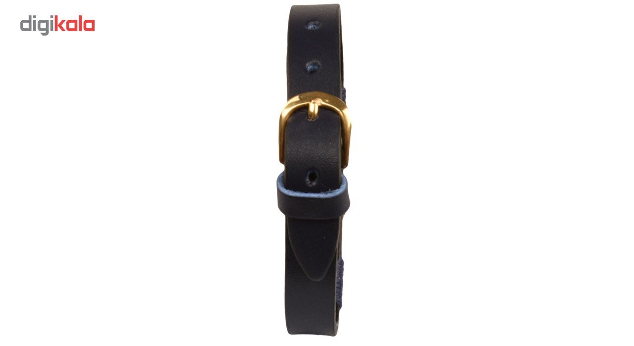 دستبند زنانه کهن چرم طرح تولد شهریور مدل BR41-11 -  - 10