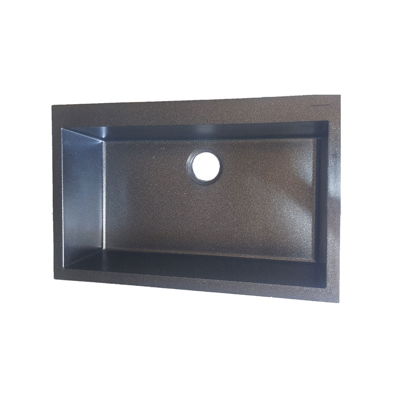 سینک ظرفشویی گرانیت توکار یک لگنه مدل MAK_bav1
