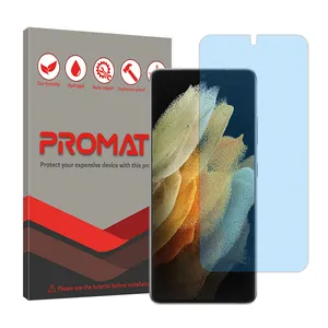Promate Resistant model Matte anti-blue screen protector suitable for Samsung Galaxy S21 Ultra 5G mobile phone