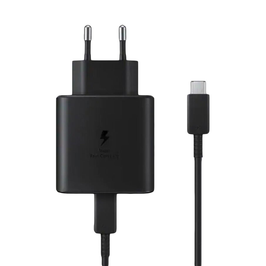 شارژر دیواری 45 وات سامسونگ مدل EP-T4510 به همراه کابل تبدیل USB-C