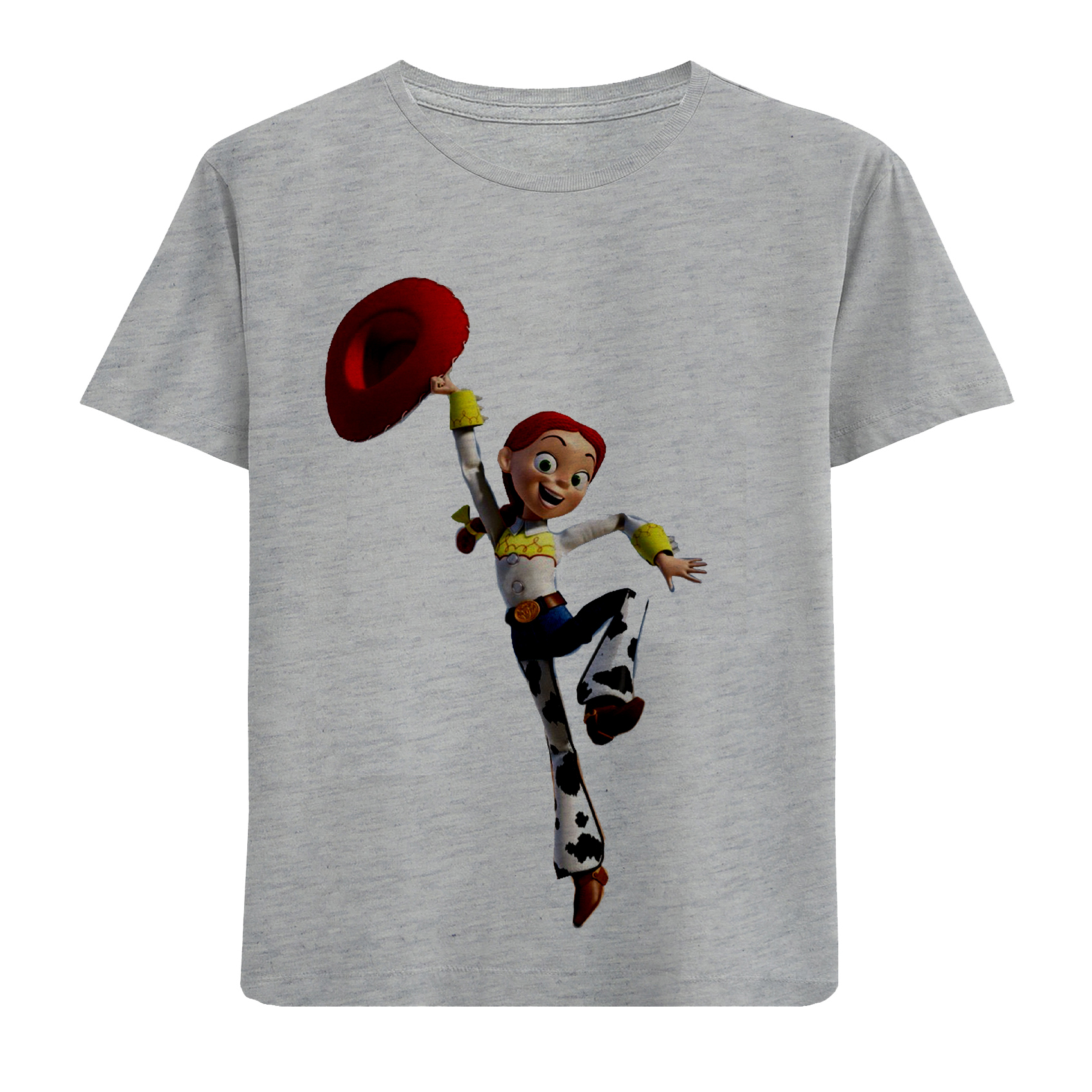 تی شرت آستین کوتاه دخترانه مدل دختر D294