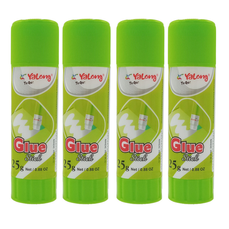 چسب ماتیکی یالونگ کد 25 بسته 4 عددی