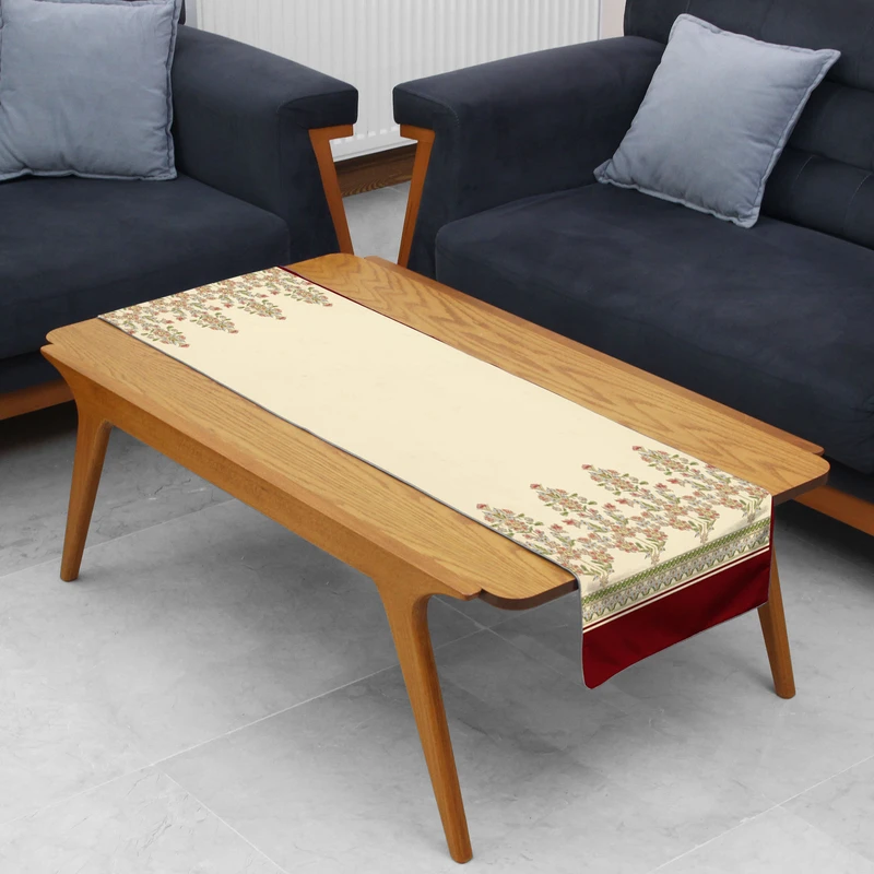 رانر مدل داماسک کد 25 سایز 120x40 سانتی‌متر