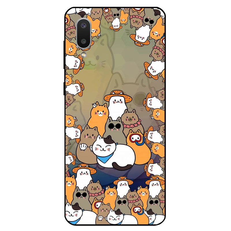 کاور مگافون کد 7717 مناسب برای گوشی موبایل سامسونگ Galaxy A02